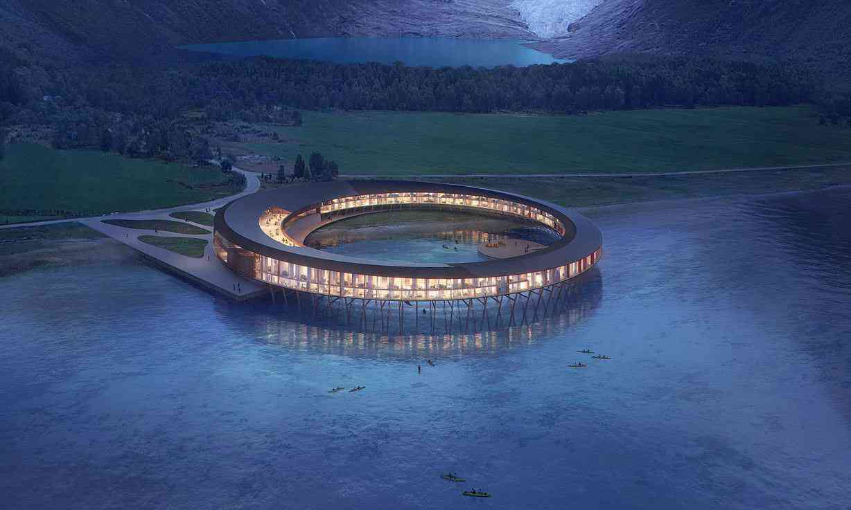 Snøhetta : Svart Hotel, le premier hôtel qui produira plus d’énergie qu'il n'en consomme
