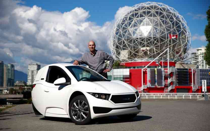 Electra Meccanica Solo, la microvoiture électrique à trois roues