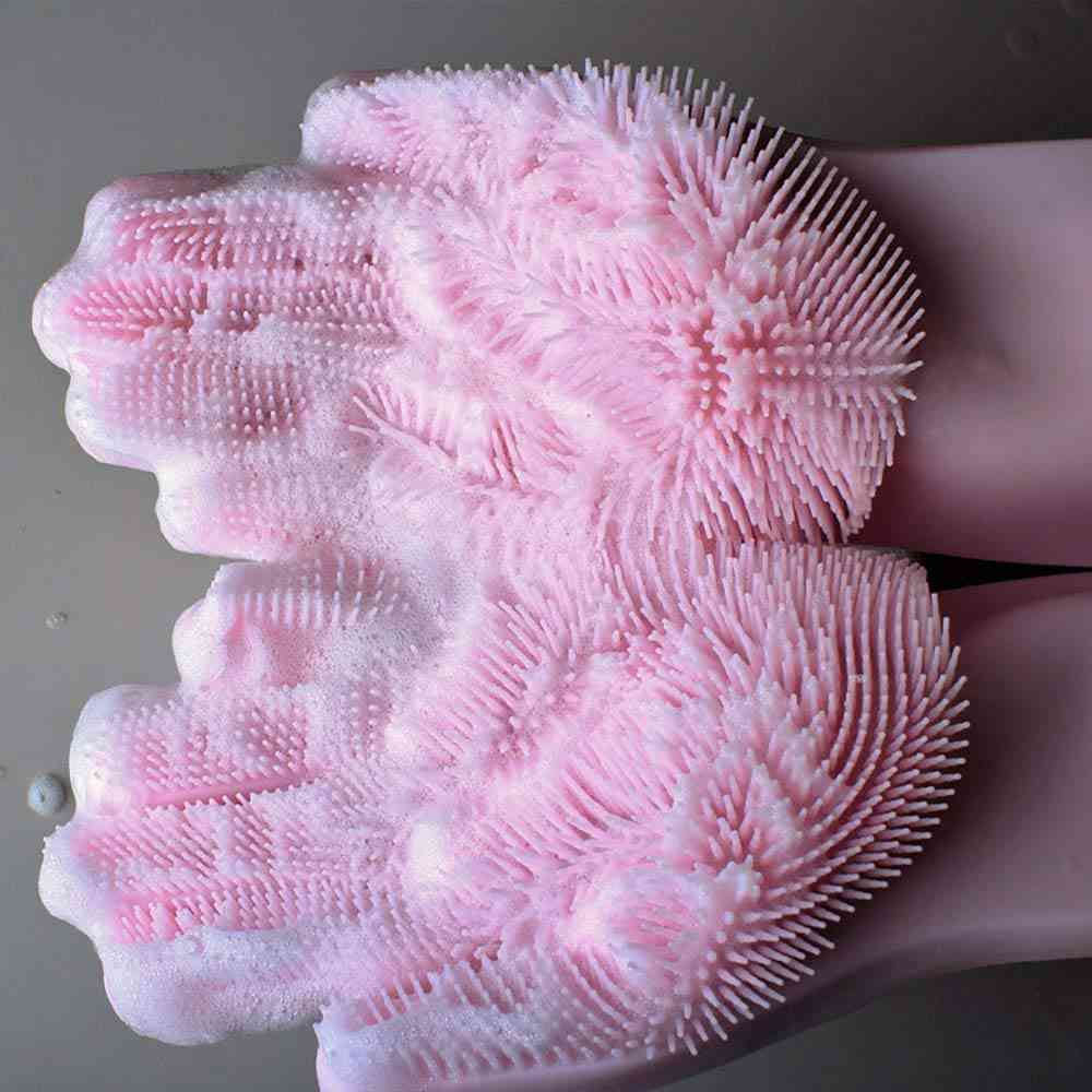 Ces gants à picots donneraient presque envie de faire les corvées ménagères, presque...
