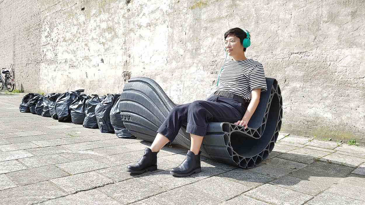 Impression 3D : Cette entreprise transforme les déchets plastiques en mobilier urbain