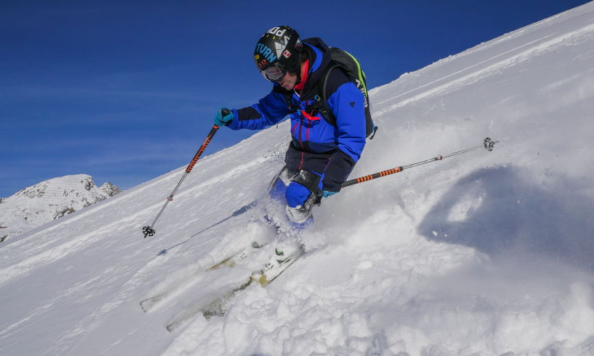 Ski-Mojo un exosquelette qui protège les genoux des skieurs