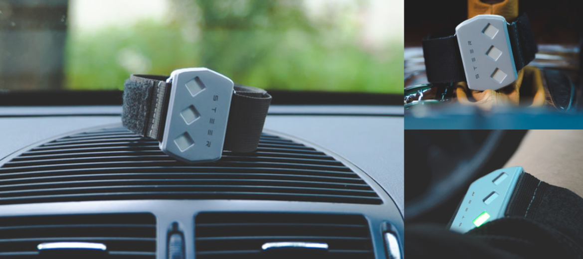 Steer, le bracelet anti endormissement au volant