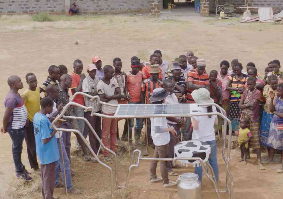 Une "vache solaire" pour faciliter l’accès à l’électricité en Afrique