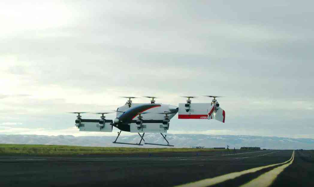 Vahana, premier un vol complet pour le taxi volant d'Airbus