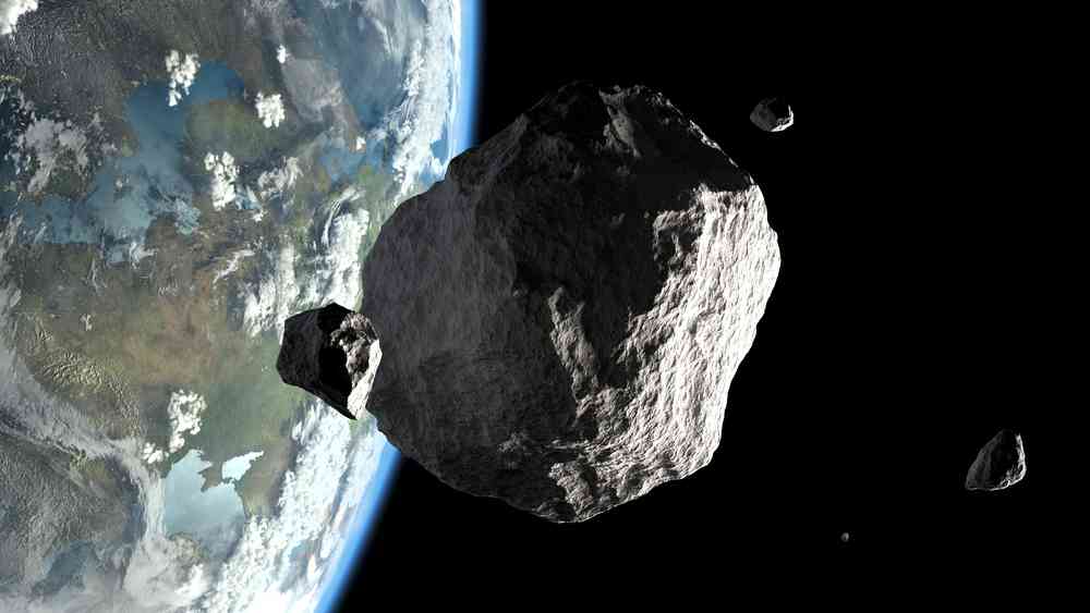 Un astéroïde colossal va frôler la terre aujourd'hui