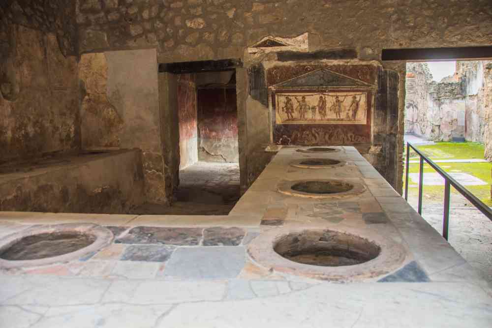 Voici le plus vieux fast-food du monde, il a 2 000 ans et a été découvert à Pompéi