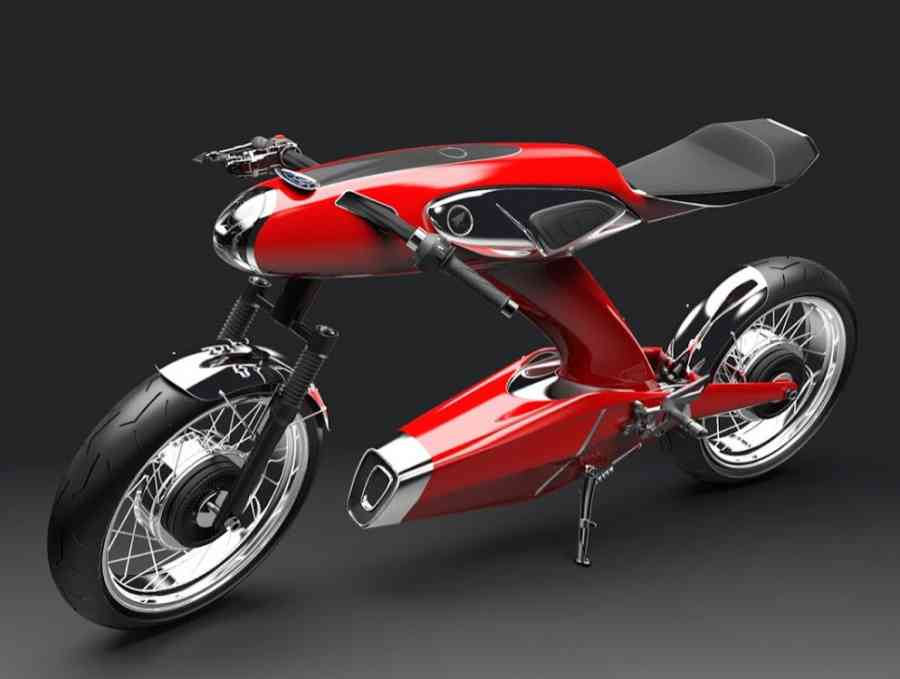 Honda Super 90, l'étonnante moto électrique "rétro"