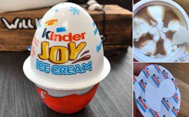 Les glaces « Kinder Surprise » débarquent en France