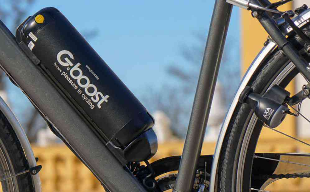 G-Boost, un kit français d'électrification de vélo, simple à installer, ultra-léger et silencieux