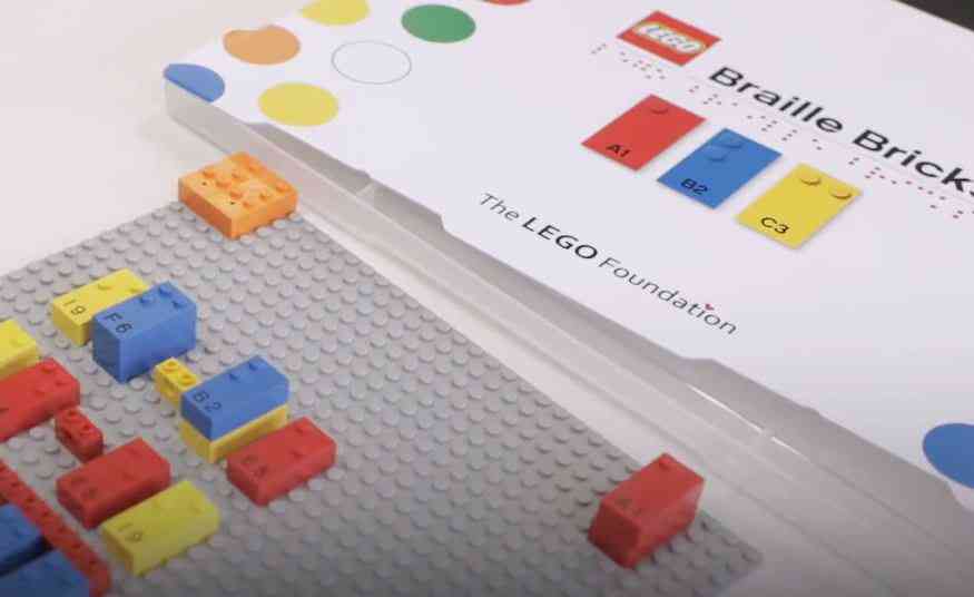 LEGO dévoile une boite de briques en braille pour faciliter son apprentissage