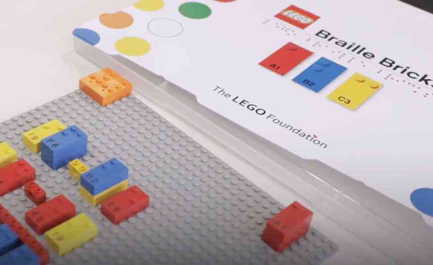 LEGO dévoile une boite de briques en braille pour faciliter son apprentissage
