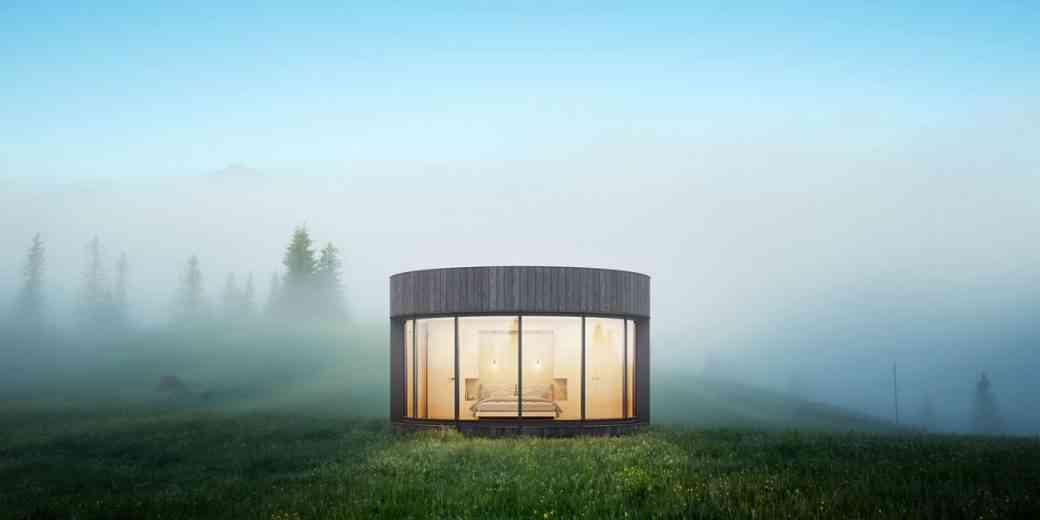 Lumipod, le module d’habitation de 17m² à poser dans la nature