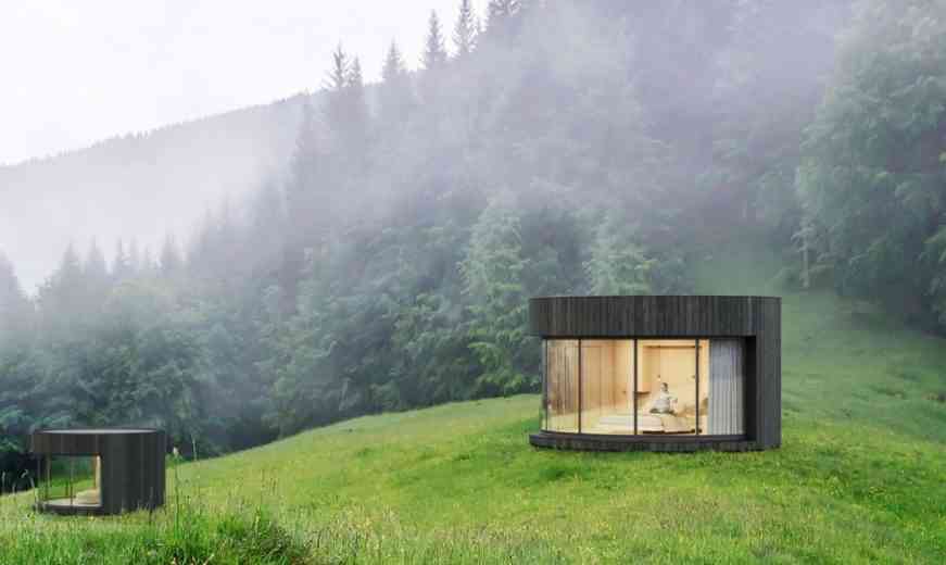 Lumipod, le module d’habitation de 17m² à poser dans la nature