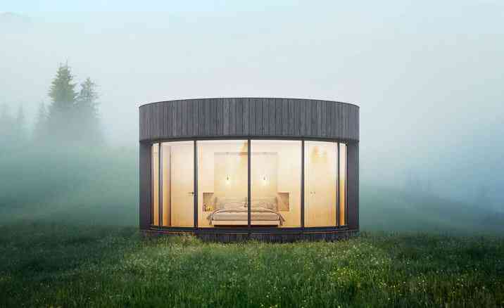 Lumipod, le module d’habitation de 17m² à poser dans la nature
