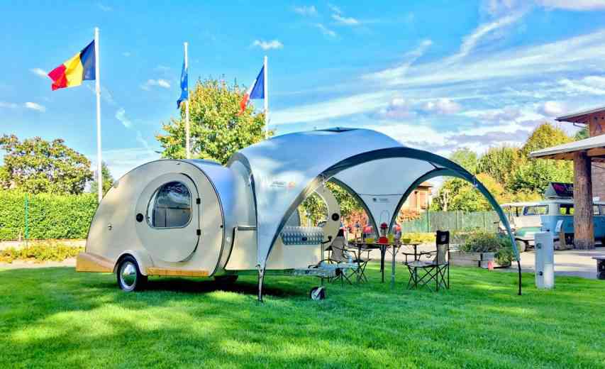 My Drop : Une entreprise relance la mythique mini-caravane californienne Teardrop