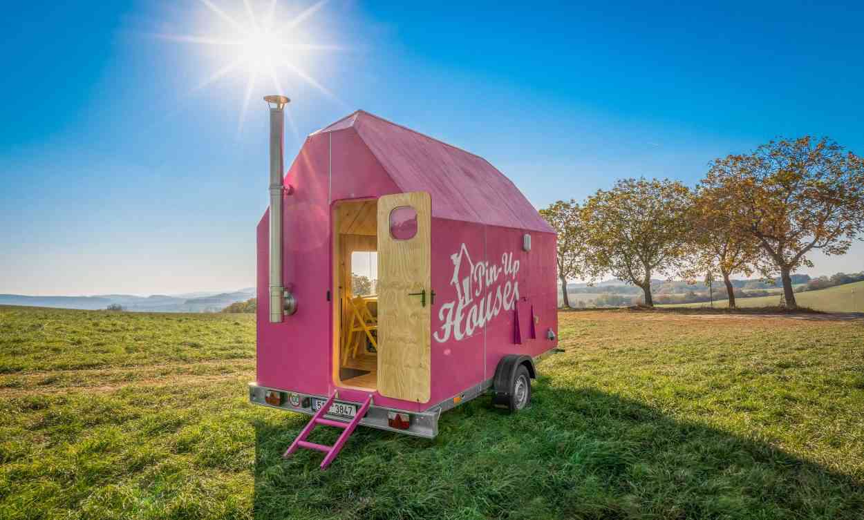 Tiny House Magenta, la petite maison sur roue à 10.000 $