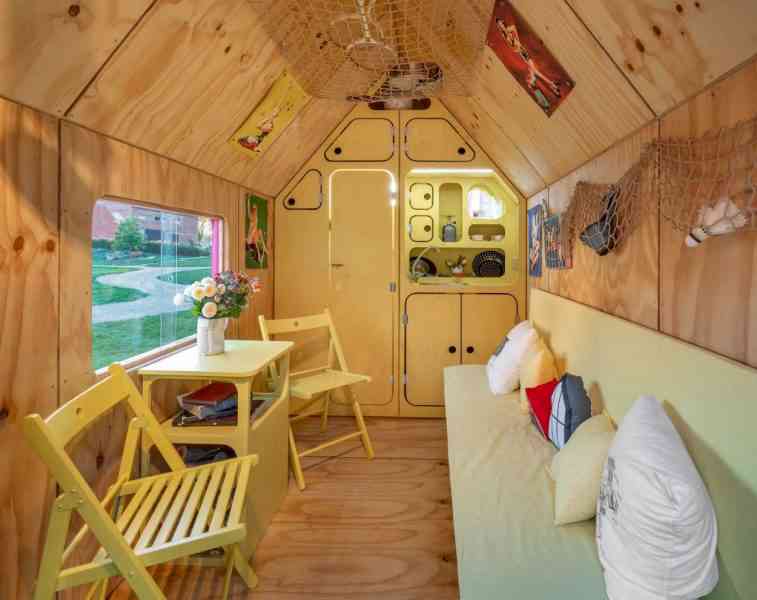 Tiny House Magenta, la petite maison sur roue à 10.000 $