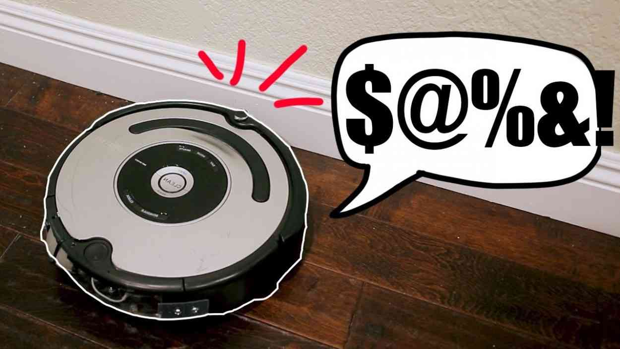Il modifie sont robot aspirateur pour qu'il pousse des hurlements quand il se cogne