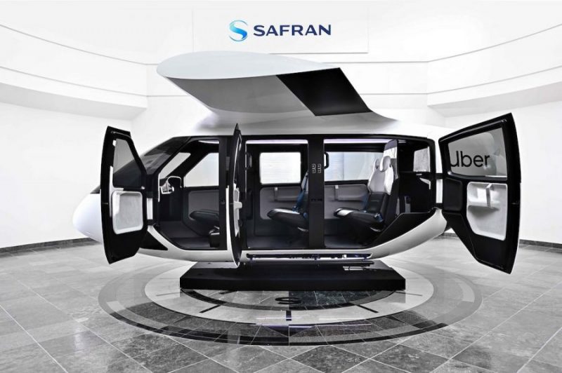 Safran et Uber dévoilent la cabine de leur futur Taxi volant