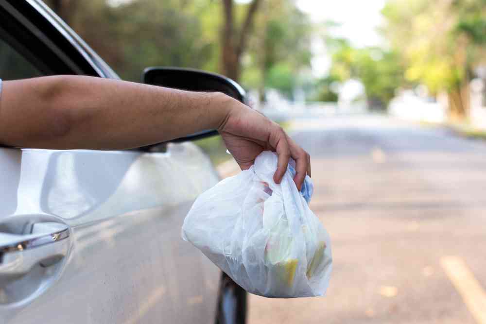 TOFFCAEA 2 Pièce Petite Poubelle de Voiture avec Couvercle, Avec