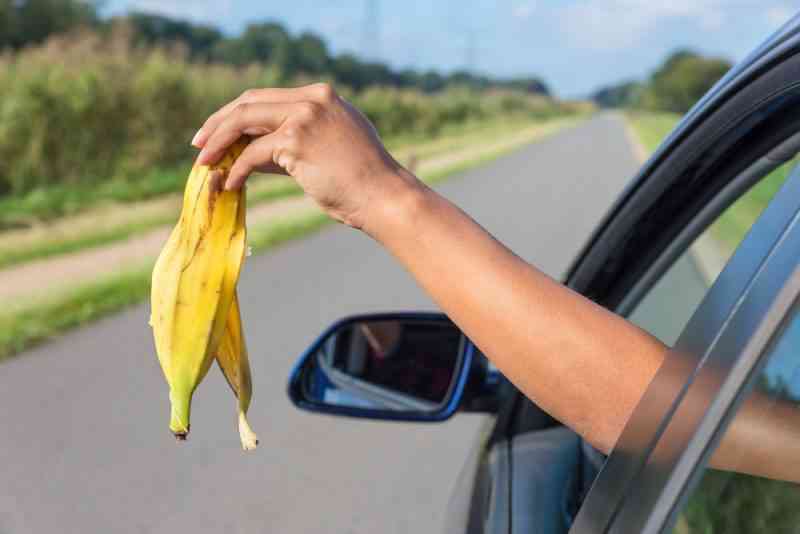 Un automobiliste français sur trois jette sans scrupule ses déchets par la fenêtre de sa voiture...