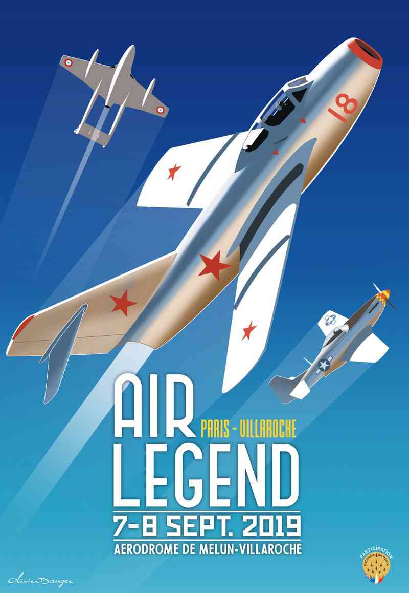 7 et 8 septembre 2019 : Meeting aérien Air Legend, l’événement à ne pas rater ! 