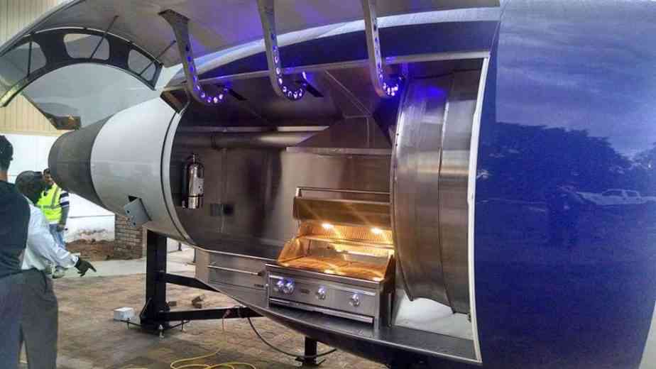 Quand des ingénieurs de Delta Air Lines fabrique un barbecue, le résultat est forcement hors normes !