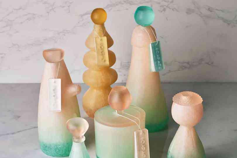 Mi Zhou, les flacons de shampoing fabriqués avec du savon