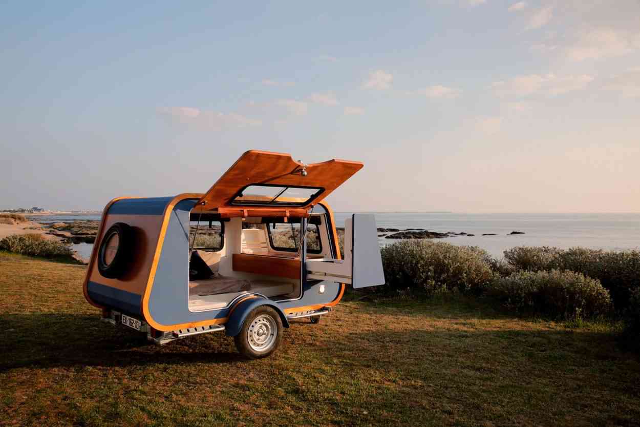 Carapate, une mini-caravane tout confort et très fonctionnelle