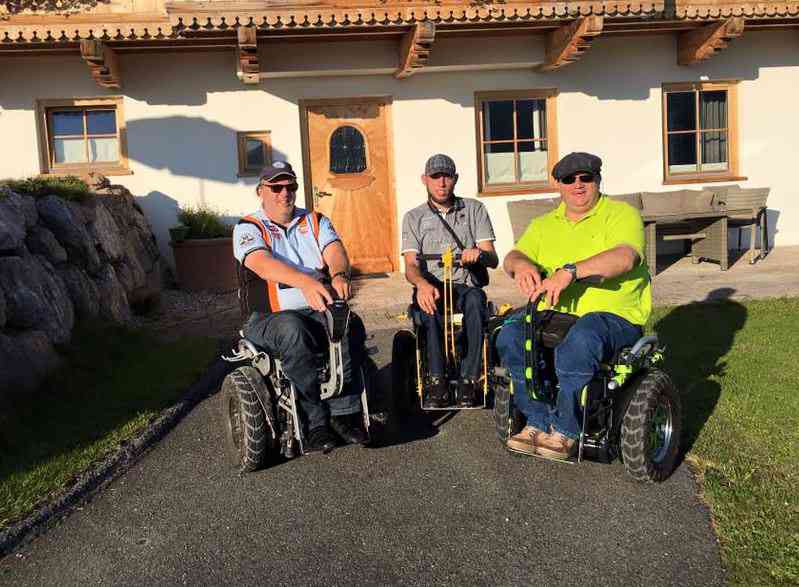 Des Alsaciens modifient des Segway pour fabriquer des fauteuils roulants tout terrain