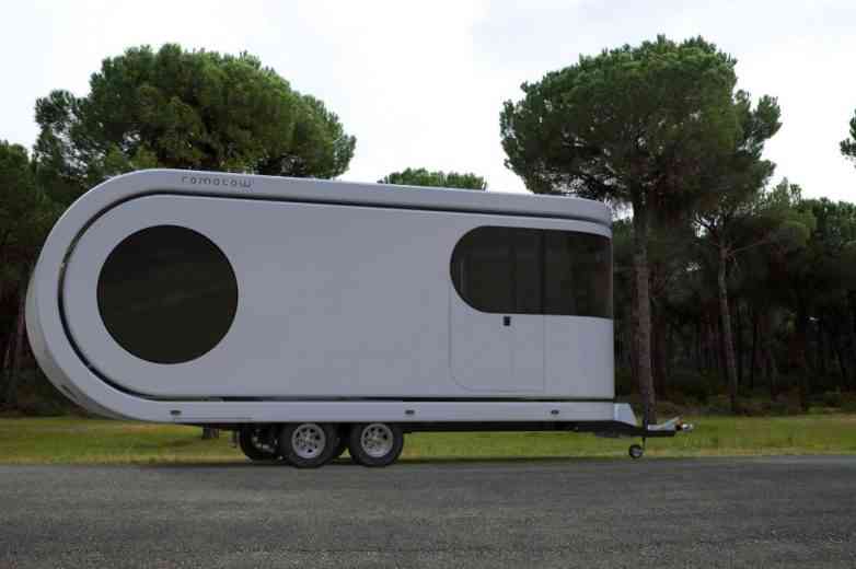 Romotow Caravan, un étonnant concept de caravane déployable