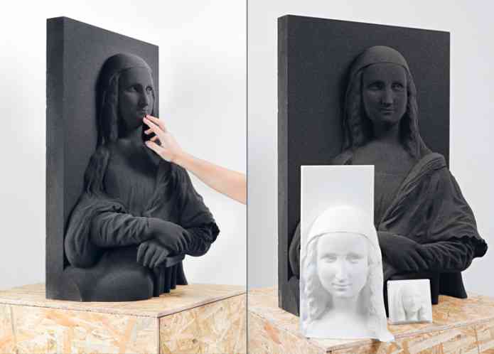 Unseen Art : L'impression 3D de peintures célèbres pour les non-voyants