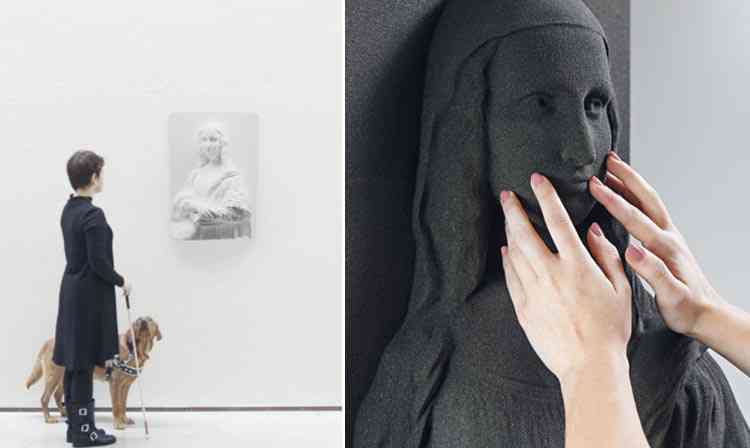 Unseen Art : L'impression 3D de peintures célèbres pour les non-voyants