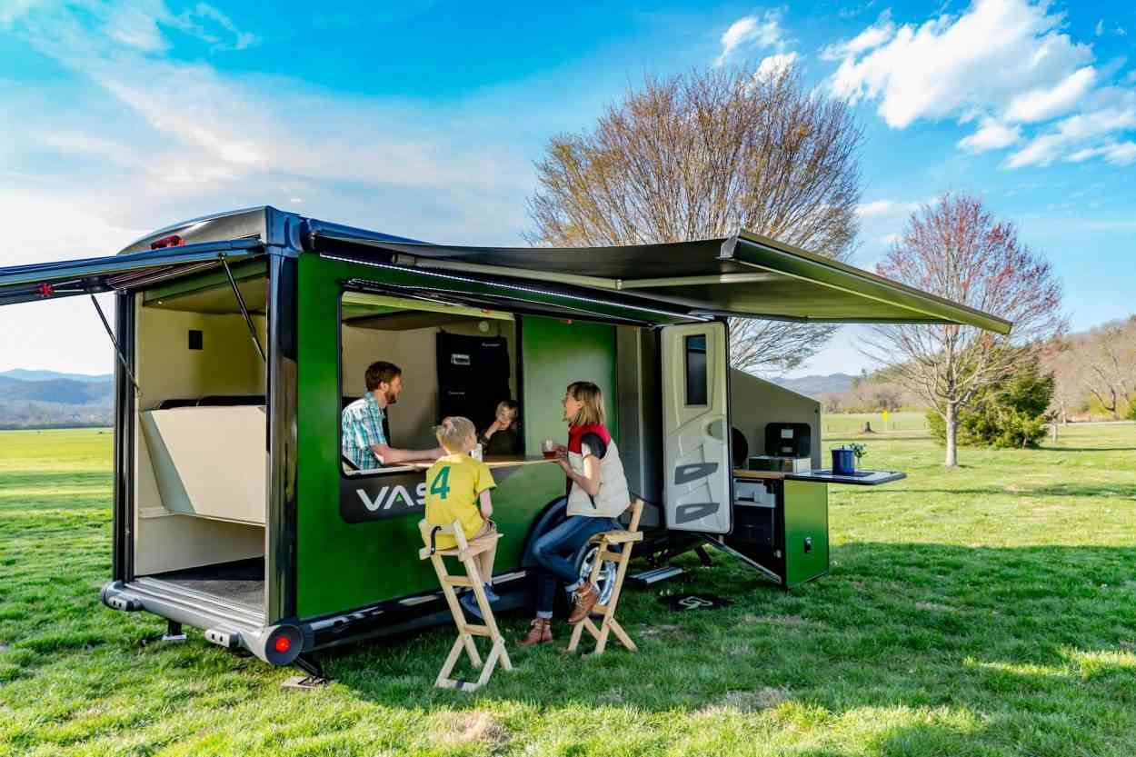 Vast, l'étonnante caravane tout confort de SylvanSport
