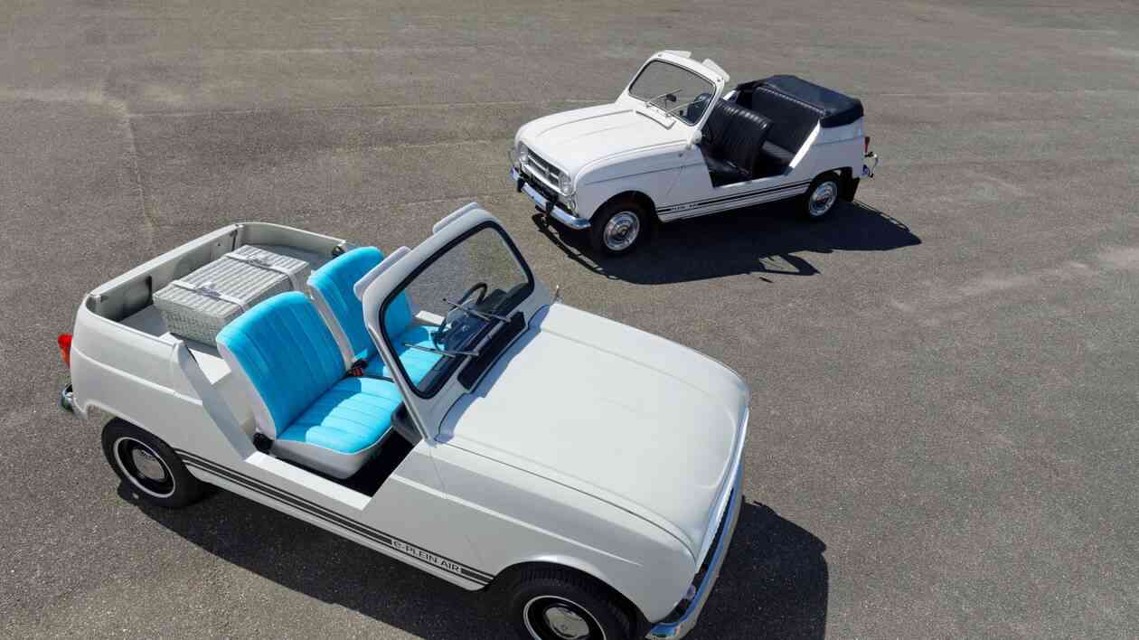 La mythique Renault 4 L des années 1960 ressuscitée en version 100% électrique
