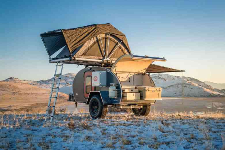 Escapod, une étonnante mini-caravane pour faire le tour du monde