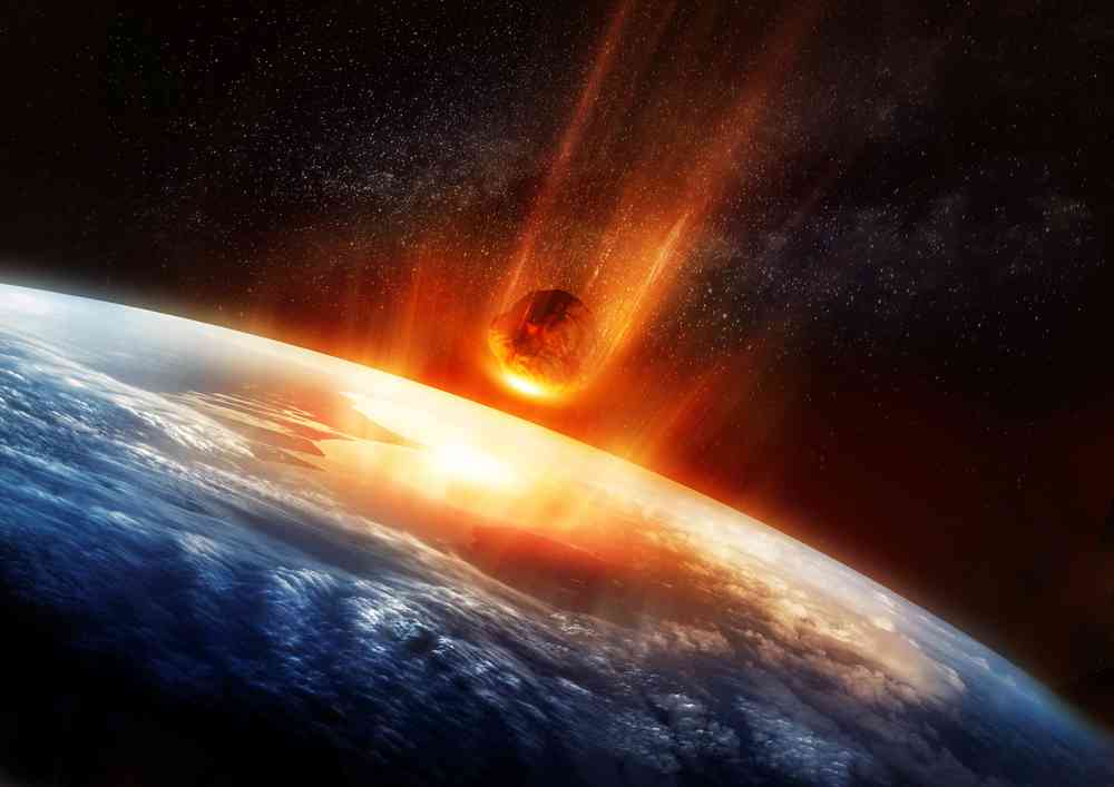 il y a bien «100% de chance» qu'un astéroïde frappe la terre, à un moment ou à un autre....