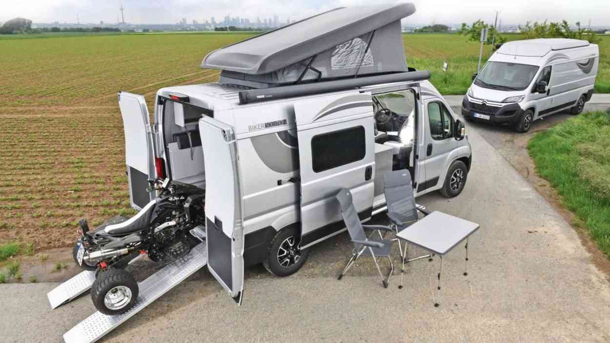 Jumper Biker Solution Multi : Citroën dévoile son nouveau camping-car dédiés les motards