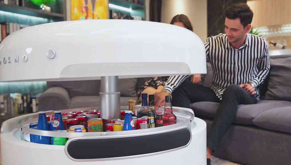 Coosno, une table basse futuriste avec frigo intégré - NeozOne