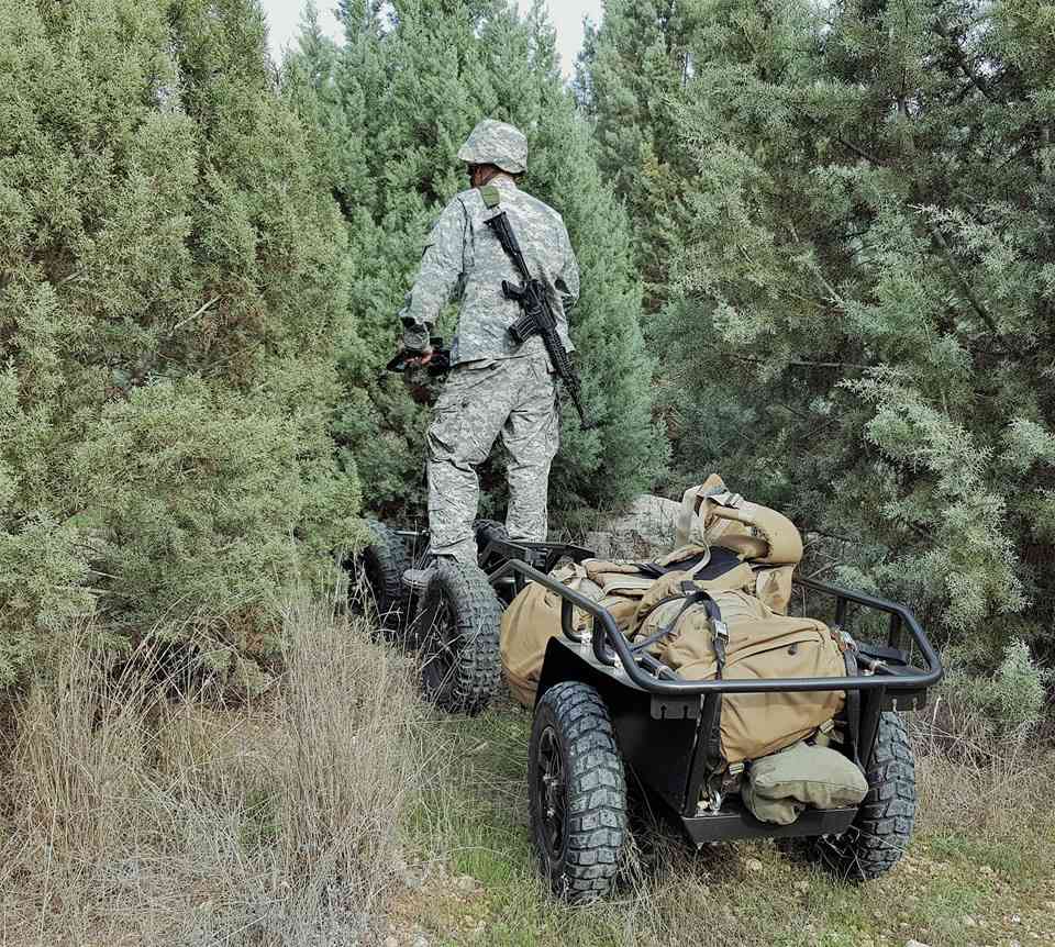 DSRaider Tactical, la trottinette électrique tout terrain à usage militaire