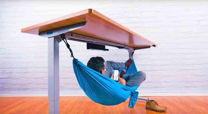 Un hamac pour le bureau ?