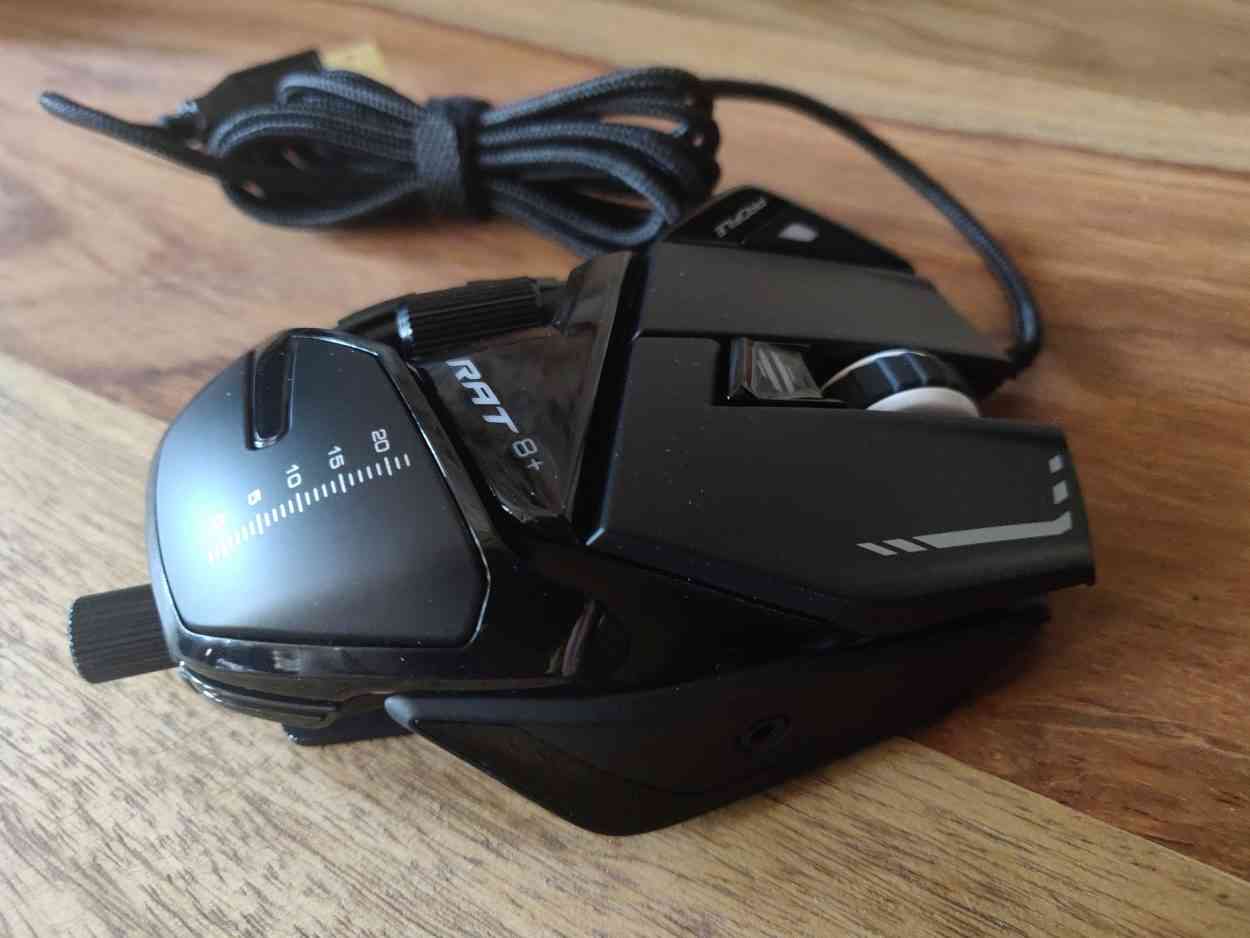 Madcatz : nous avons testé la souris modulaire R.A.T 8+