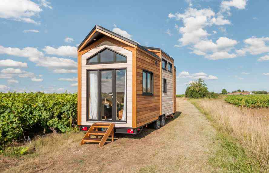 Epona, une charmante Tiny House pour faire le tour du monde avec sa maison