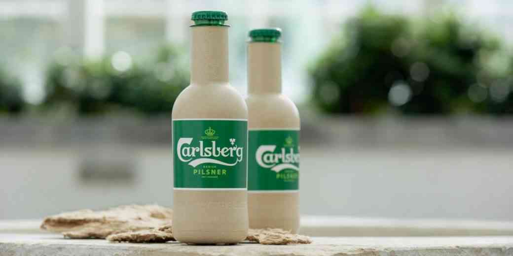 Carlsberg veut créer des bouteilles de bières en papier