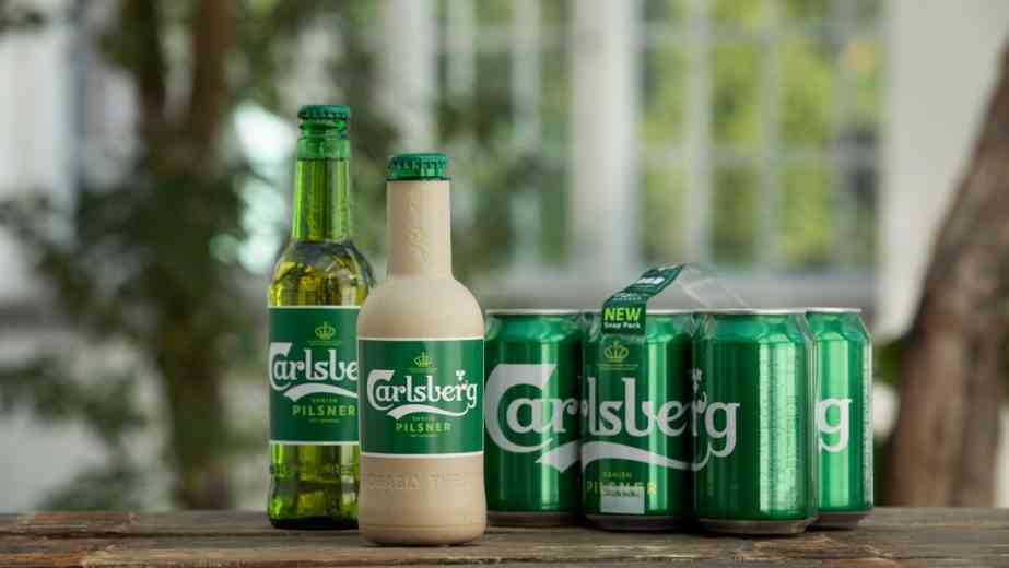 Carlsberg veut créer des bouteilles de bières en papier