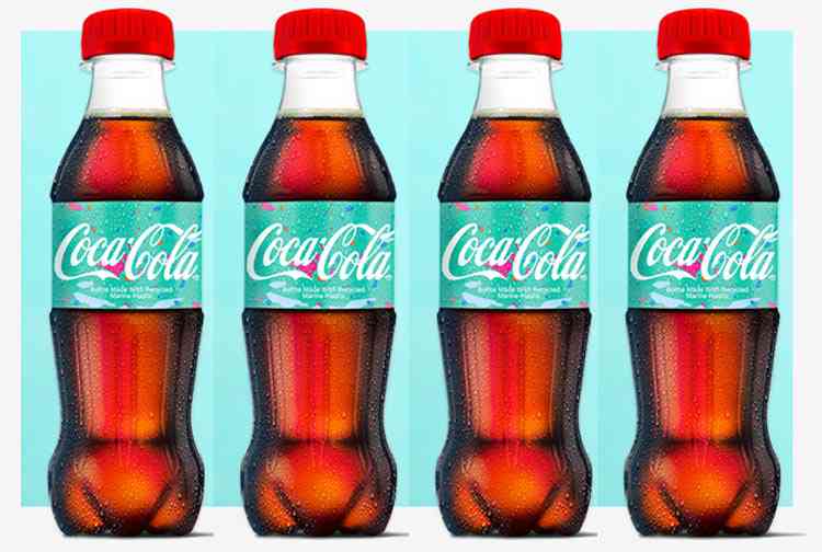 Coca-Cola dévoile une nouvelle bouteille plastique fabriquée avec 25% de déchets marins