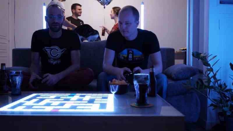 PixIt, la table basse qui renferme une console de jeux rétro, lance sa campagne de crowdfunding