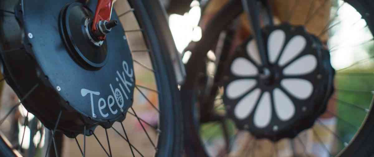 Teebike : changez la roue avant et repartez avec un vélo électrique