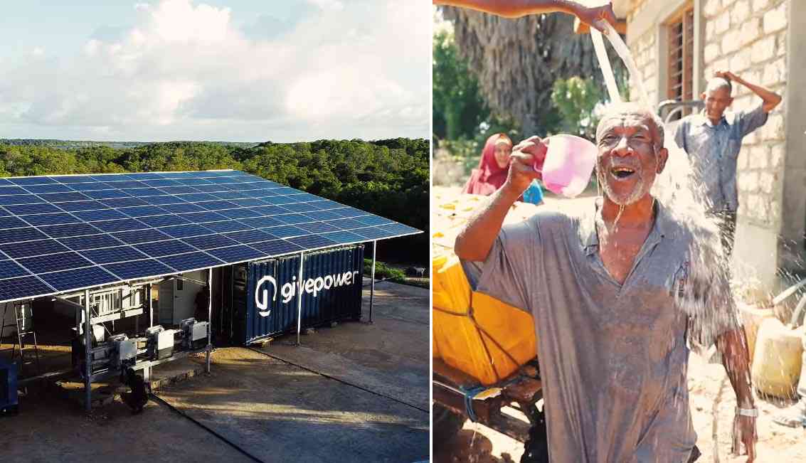 Kenya : chaque jour cette ONG transforme l'eau salée en eau potable pour 35 000 personnes, avec une centrale solaire