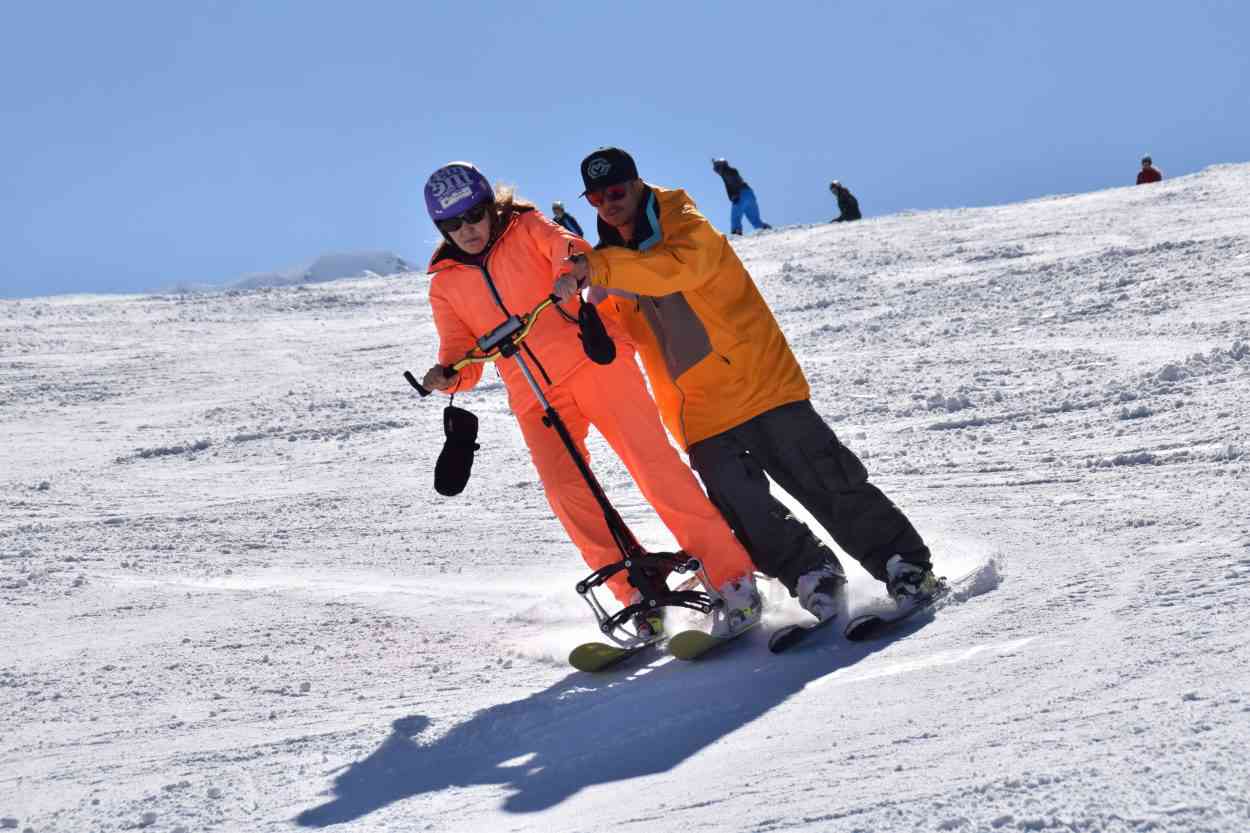 Go To Ski, un dispositif pour skier debout destiné aux personnes en situation de handicap